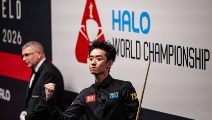 快乐与遗憾并存！斯诺克世锦赛吴宜泽晋级，赵心童出局