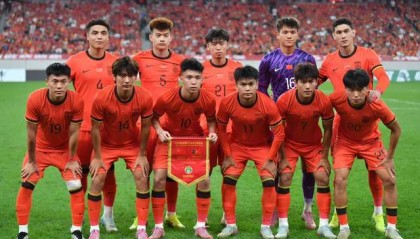 世界杯赛程-中甲球王太水，朱鹏宇适合虐菜，U23国足没实力轻敌 压力给到末战