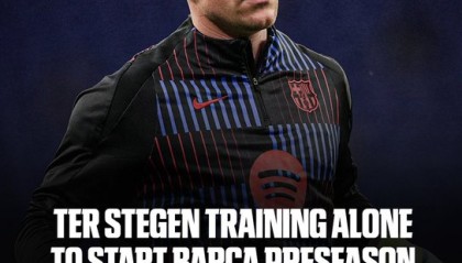 ESPN：巴萨告知特尔施特根可离队遭拒，新援替补门将已就位